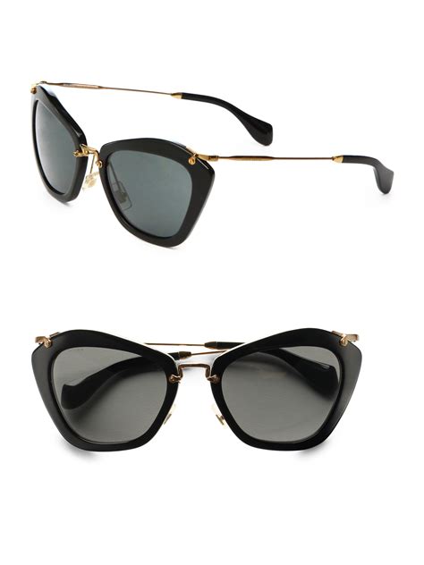 miu miu noir sunglasses price|Miu Miu Sunglasses for Women .